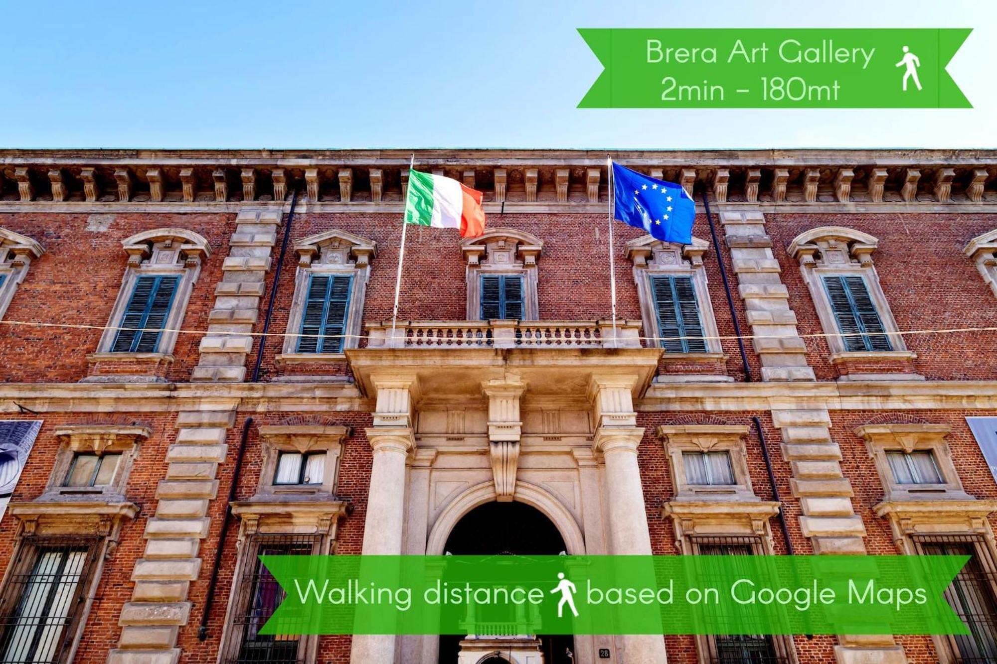 Lovely Apartments In The Hearth Of Brera By Rentopolis ميلان المظهر الخارجي الصورة
